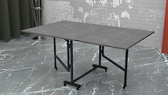 Стіл-книжка трансформер 1020х320х750 Метал+ДСП 18мм