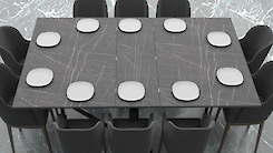 Стіл-книжка трансформер 820х320х750 Метал+ДСП 18мм