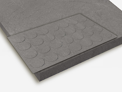 Заглушка самоклеющаяся Folmag для минификса к F243 ST76 Мрамор Кандела светло-серый (28 шт.)