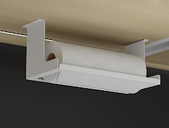 Кухонный держатель К-4 бумажных салфеток и полотенец, белый