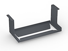 Кухонный держатель К-4 бумажных салфеток и полотенец, графит