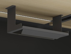 Кухонный держатель К-4 бумажных салфеток и полотенец, графит