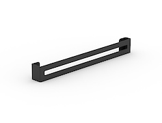 Тримач для кришок K-5 на фасад 600мм, чорний