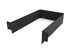 Обід металевий для сифона в ящик під мийку чорний