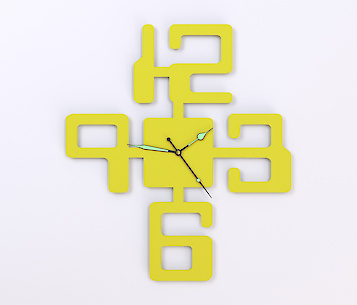 Настінний металевий годинник ЧМ-14 