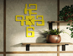 Настінний металевий годинник ЧМ-14 