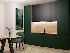 LuxeForm Acryl Космос матовый T-AF-900 U  18.4 мм