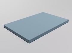 LuxeForm Acryl Небесний оксамит матовий MT-AF-403 U