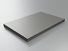 MDF Titanio матовий 2105L