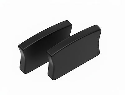 Заглушка для алюминиевого профиля под LED ленту, GLAX GTV MINI, черный