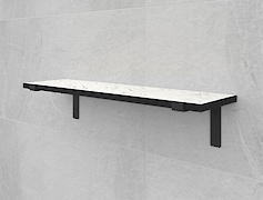 Полка для ванной комнаты из компакт-плиты Egger F204 ST10, 450х150мм