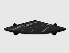 Кутова полиця із компакт-плити Egger F206 ST9, 250х250мм