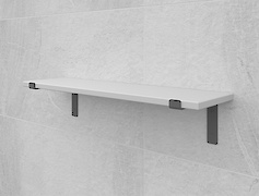 Полиця для ванної кімнати з компакт-плити Egger U7081 ST76, 600х150мм