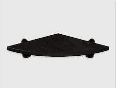 Кутова полицяіз компакт-плити Egger U999 ST76, 250х250мм