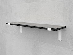 Полиця для ванної кімнати з компакт-плити Egger F186 ST9, 450х120мм