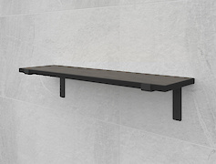 Полиця для ванної кімнати з компакт-плити Egger F187 ST9, 450х120мм