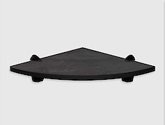 Кутова полиця  із компакт-плити Egger F242 ST10, 250х250мм