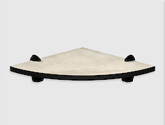 Кутова полиця  із компакт-плити Egger F637 ST10, 250х250мм