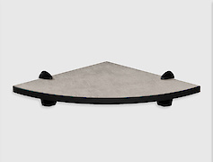 Кутова полиця із компакт-плити Egger F638 ST10, 250х250мм