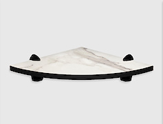 Кутова полиця із компакт-плити Egger F800 ST9, 250х250мм  Матеріал: компакт- плита