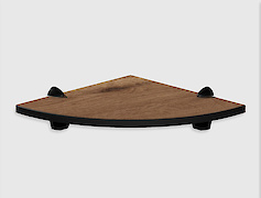 Кутова полиця  із компакт-плити Egger H1181 ST37, 250х250мм