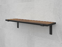 Полка  из компакт-плиты Egger H2033 ST10, 600х150мм