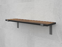 Полка для ванной комнаты из кп Egger H2033 ST10, 600х150мм