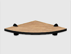 Кутова полиця із компакт-плити Egger H3331 ST10, 250х250мм