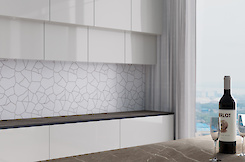 Стільниця Egger 12мм F205 ST9 Камінь П'єтра Гріджіа антрацит