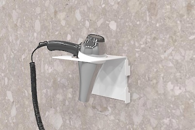 Тримач для фена В-24, білий