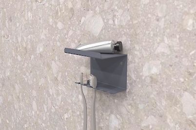 Тримач для зубних щіток В-25, графіт