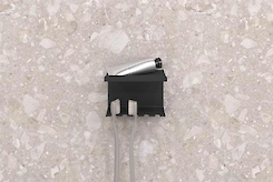 Тримач для зубних щіток В-25, чорний