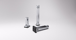 Прихована регульована опора для меблів Rekord TECH Italiana Ferramenta L=100мм