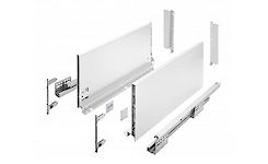 Комплект висувної шухляди GTV AXIS PRO H=200 L=550, білий