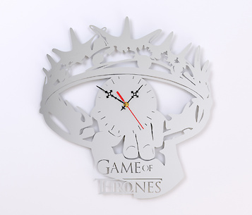 Настінний металевий годинник ЧМ-36 