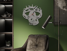 Настінний металевий годинник ЧМ-36 