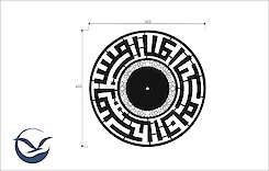Настенные металлические часы ЧМ-38 