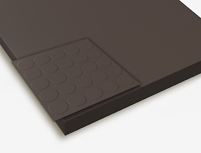 Заглушка самоклеющаяся Folmag для конфирмата, U748 Трюфель коричневый (25 шт.)