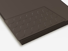 Заглушка самоклеющаяся Folmag для минификса к U748 Трюфель коричневый (28 шт.)