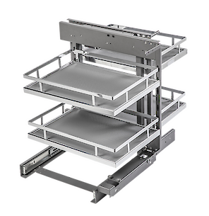Висувний кутовий механізм GTV MovixPro для модуля 900мм, хром