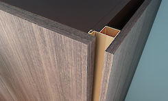 Профіль-ручка вертикальний GTV VELLO ( тип J) 3000 мм, золото