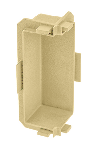 Уголок внутренний к горизонтальному C профилю GTV Vello, золото