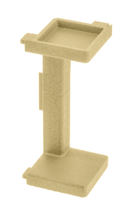 Уголок наружный (внешний) к горизонтальному C профилю GTV Vello, золото