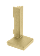 Кут зовнішній (зовнішній) до горизонтального L профілю GTV Vello, золото