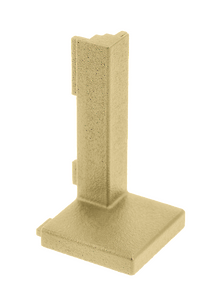 Уголок наружный (внешний) к горизонтальному L профилю GTV Vello, золото