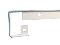 Стикувальне обрамлення для стільниць 38мм в кольорі білий