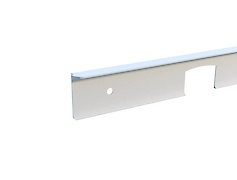 Планка соединительная угловая для столешниц 38 мм  в цвете белый