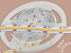 Світлодіодна стрічка Professional (неізольована) COB-256L, 10W/м, 8мм, нейтральний білий (4000-4500K)