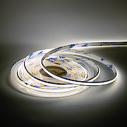 Светодиодная лента COB-256L,10W/м, 8мм, белый (6000-6500K)