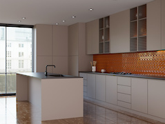 Приклад дизайну MDF панелі LuxeForm IDEA Тамарінд